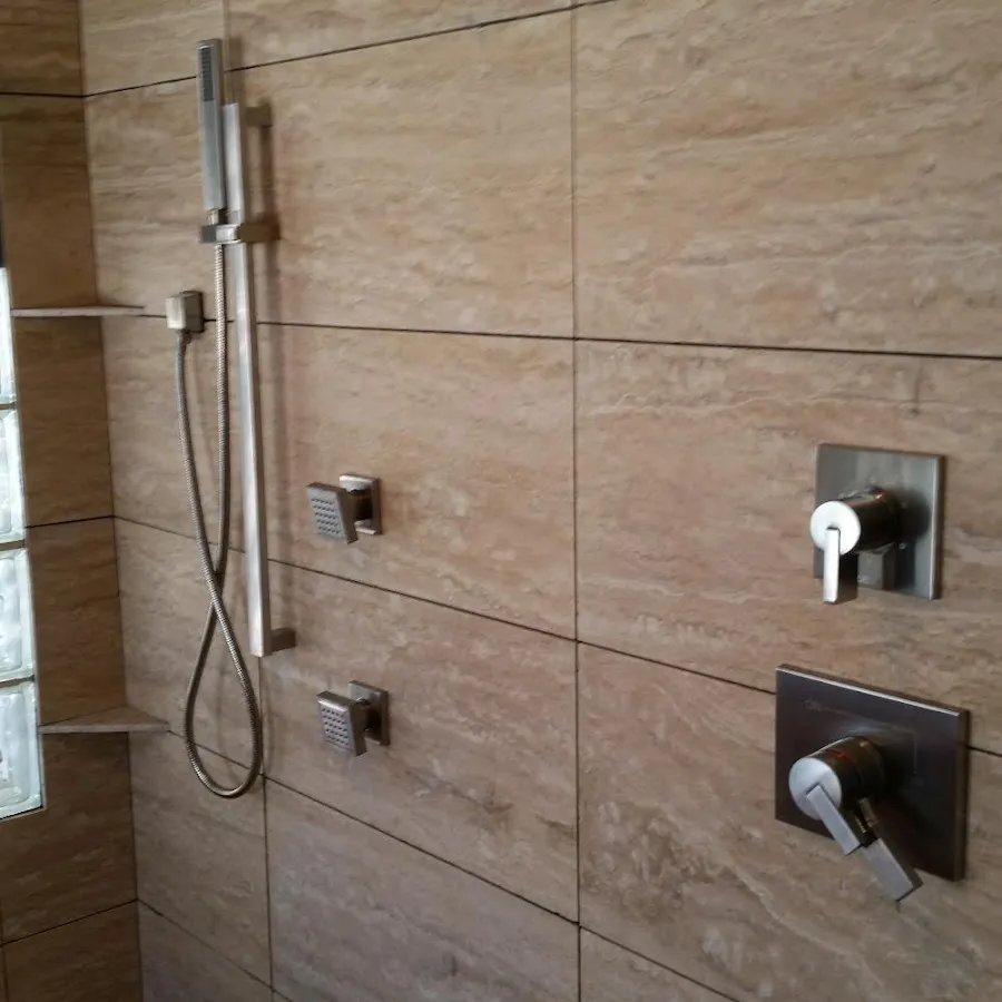 Shower fixture installation for Gas Line Repair in Godfrey